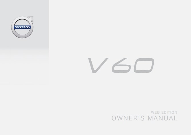 2016 Volvo V60 Owner’s Manual Image