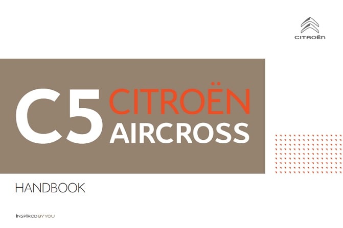 2017 Citroen C5 Aircross Owner’s Manual Image