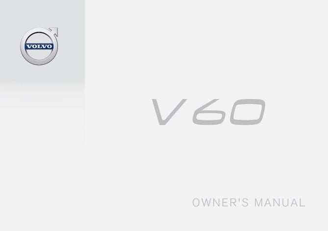 2018 Volvo V60 Owner’s Manual Image