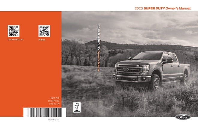 2019 Ford F-450 Owner’s Manual Image