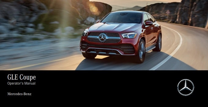 2019 Mercedes Benz GLE-Class Coupe Owner’s Manual Image