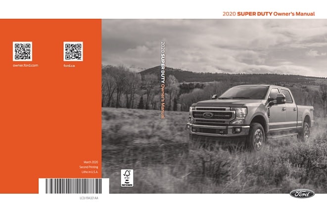 2021 Ford F-450 Owner’s Manual Image