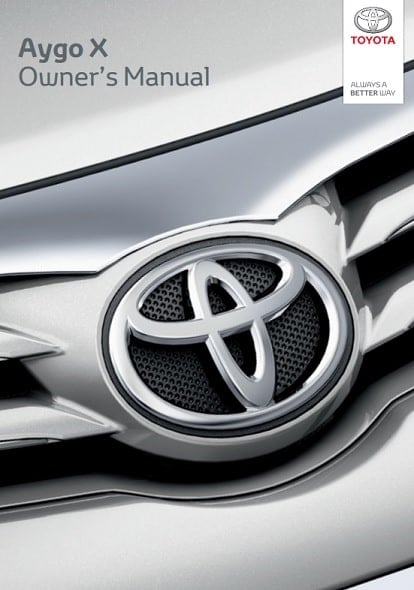 2022 Toyota Aygo X Owner’s Manual Image