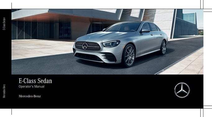 2022 Mercedes Benz E-Class Owner’s Manual Image