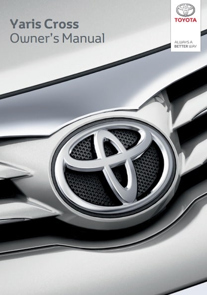2022 Toyota Yaris Cross Owner’s Manual Image