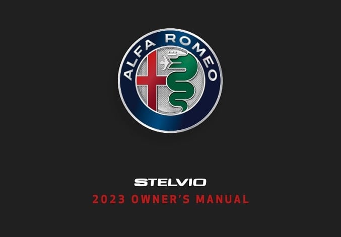 2023 Alfa Romeo Stelvio Owner’s Manual Image