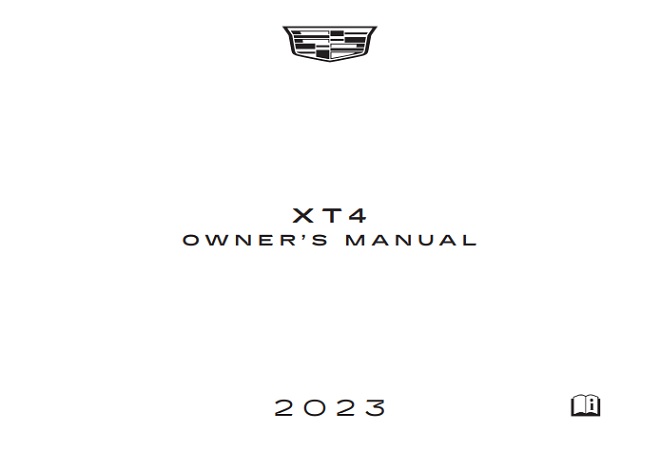 2023 Cadillac XT4 Owner’s Manual Image