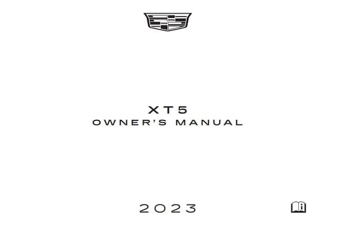 2023 Cadillac XT5 Owner’s Manual Image