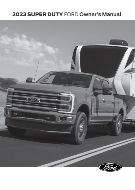 2023 Ford F-250 Owner’s Manual Image