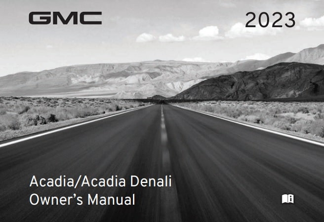 2023 GMC Acadia Owner’s Manual Image
