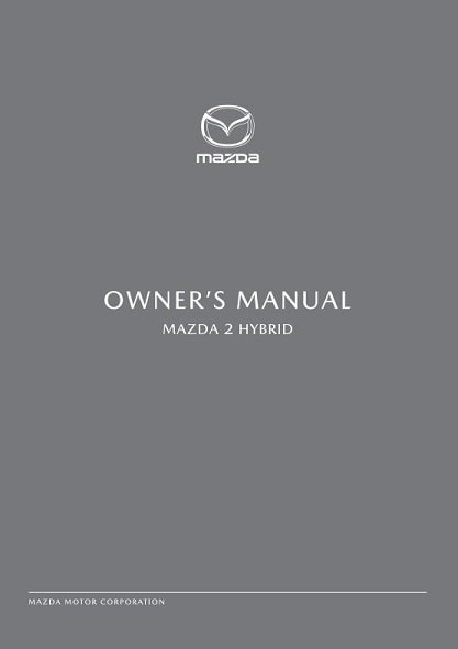 2023 Mazda2 Owner’s Manual Image