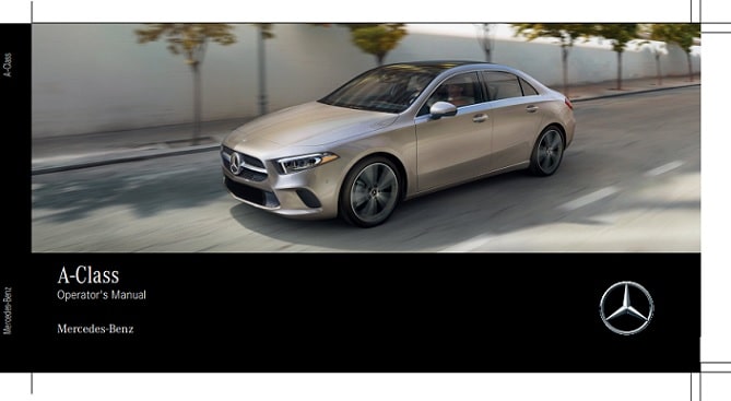 2023 Mercedes Benz A-Class Owner’s Manual Image