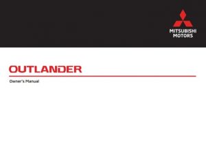 2023 MITSUBISHI OUTLANDER PHEV OWNERS MANUAL PDF visual data 3