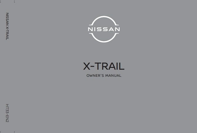 2023 Nissan X-Trail Owner’s Manual Image
