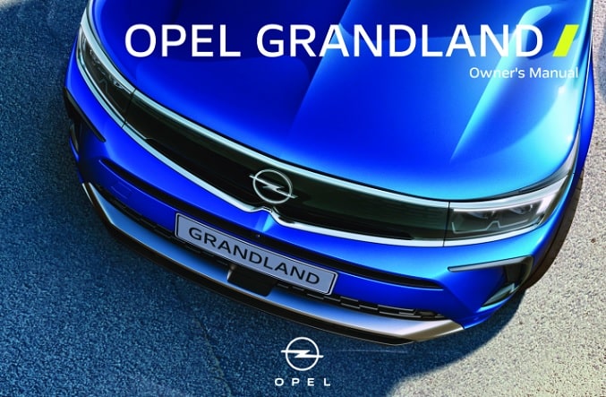 2023 Opel/Vauxhall Grandland X Owner’s Manual Image