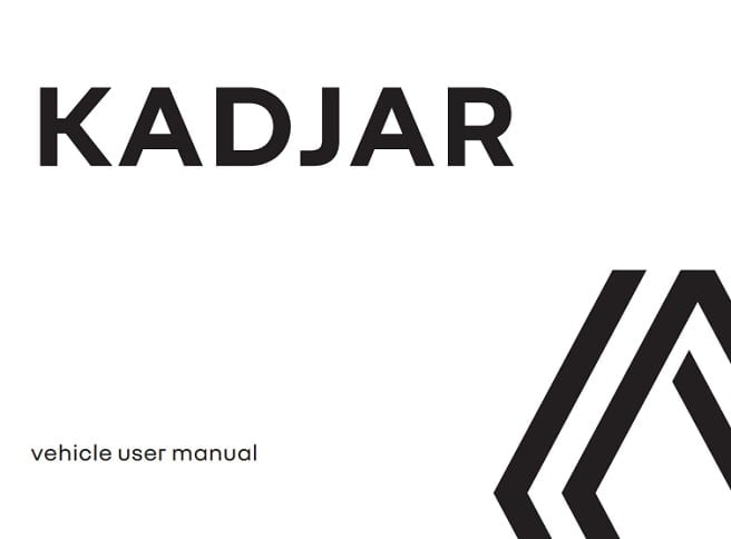 2023 Renault Kadjar Owner’s Manual Image