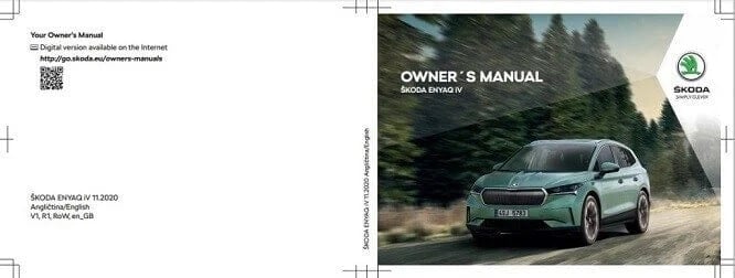 2023 Skoda Enyaq Owner’s Manual Image