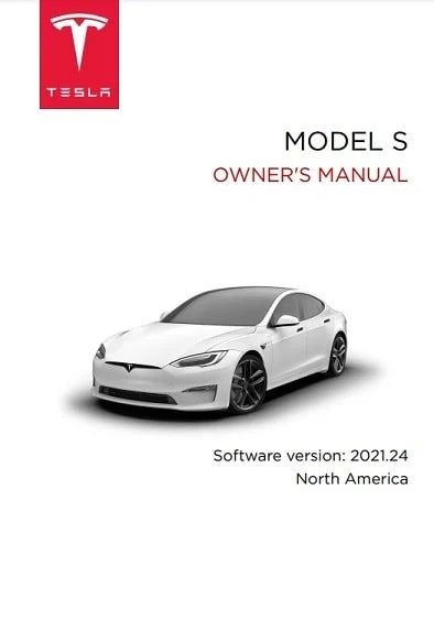 2023 Tesla Model S Owner’s Manual Image
