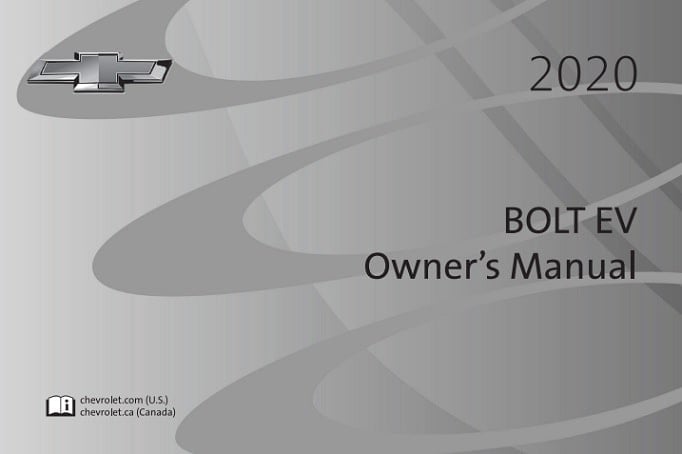 2020 Chevrolet Bolt Owner’s Manual Image