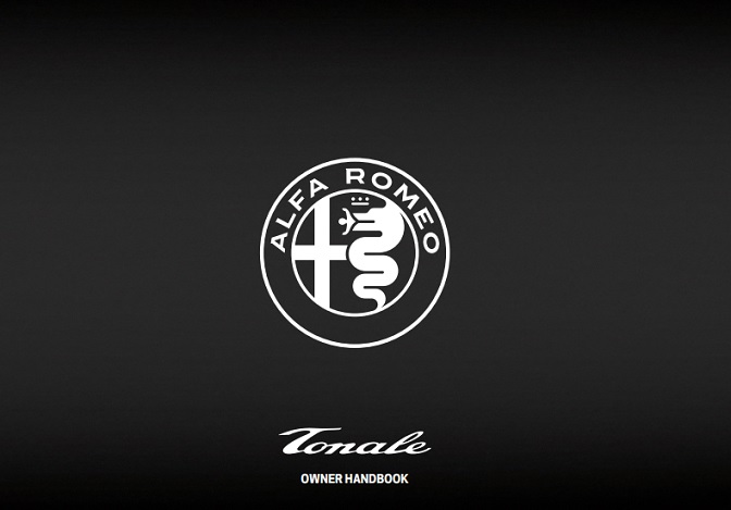 2023 Alfa Romeo Tonale Owner’s Manual Image