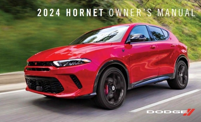 2024 Dodge Hornet Owner’s Manual Image