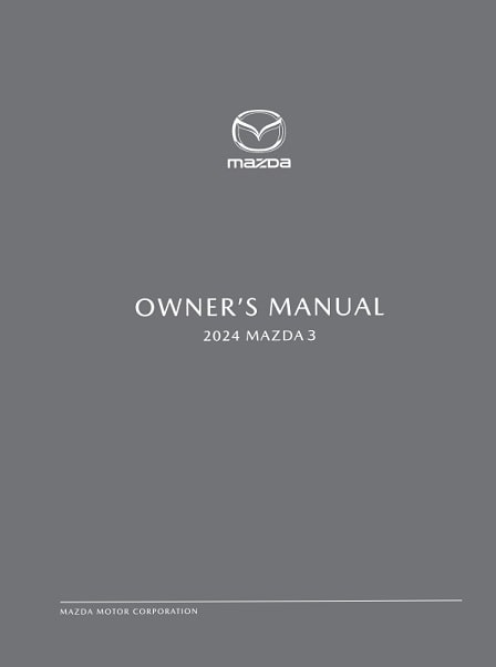 2024 Mazda 3 Owner’s Manual Image