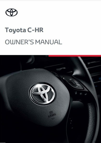 2024 Toyota C-HR Owner’s Manual Image