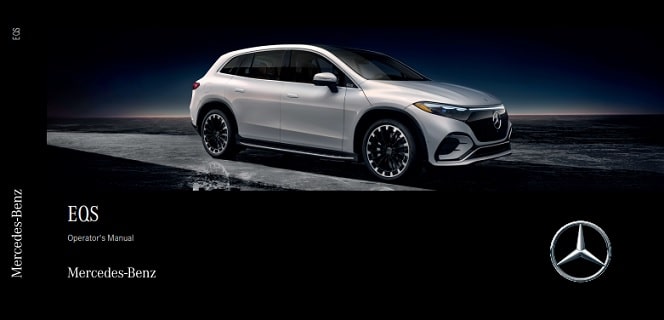 2023 Mercedes Benz EQS SUV Owner’s Manual Image