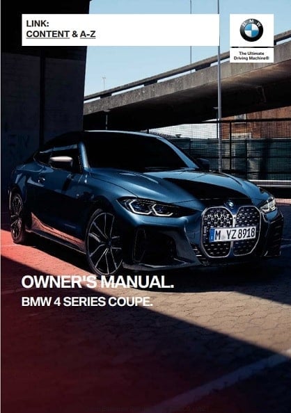 2024 BMW 4 Series Owner’s Manual Image
