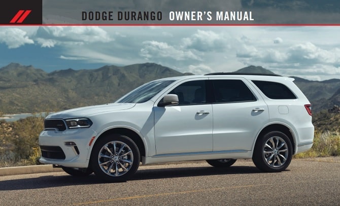 2024 Dodge Durango Owner’s Manual Image