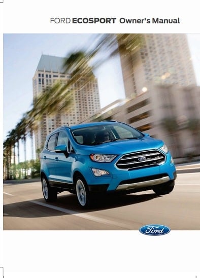 2024 Ford EcoSport Owner’s Manual Image