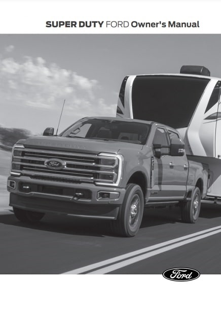 2024 Ford F-350 Owner’s Manual Image