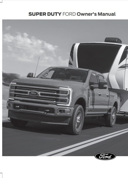 2024 Ford F-450 Owner’s Manual Image