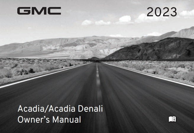 2024 GMC Acadia Owner’s Manual Image