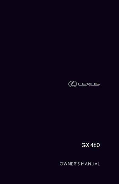 2024 Lexus GX Owner’s Manual Image