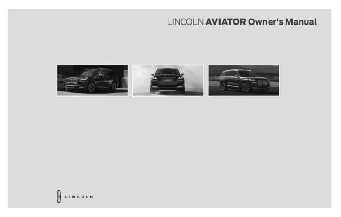 2024 Lincoln Aviator Owner’s Manual Image