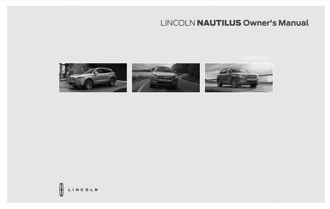 2024 Lincoln Nautilus Owner’s Manual Image