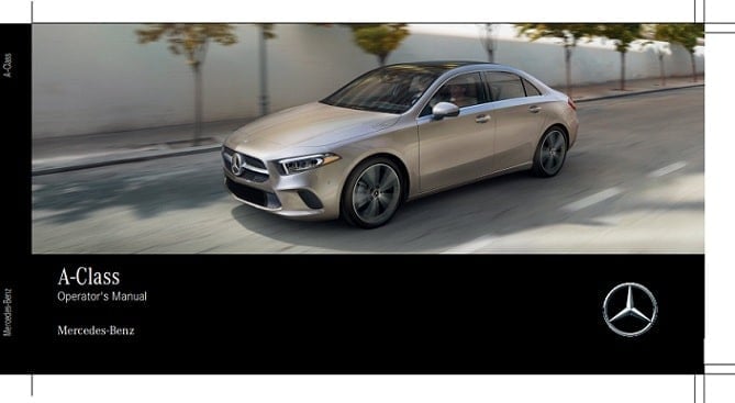 2024 Mercedes Benz A-Class Owner’s Manual Image