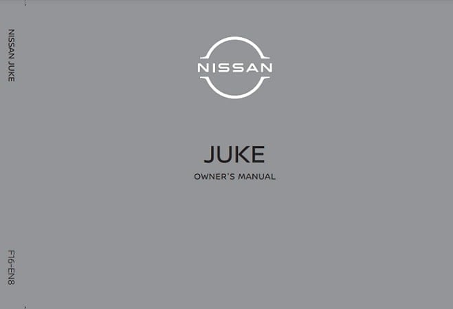 2024 Nissan Juke Owner’s Manual Image