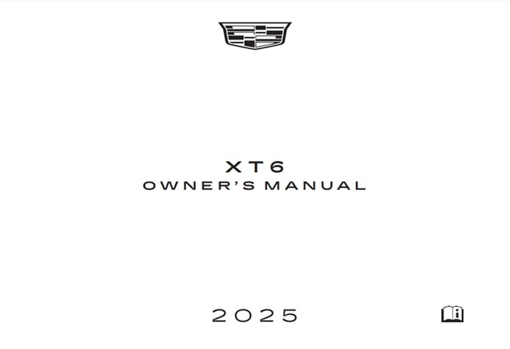 2025 Cadillac XT6 Owner’s Manual Image