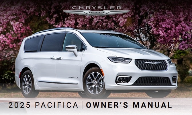 2025 Chrysler Pacifica Owner’s Manual Image