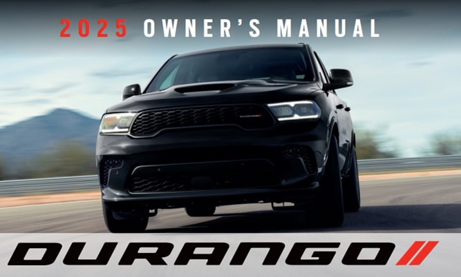 2025 Dodge Durango Owner’s Manual Image