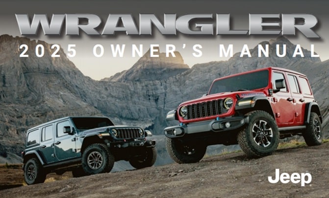 2025 Jeep Wrangler Owner’s Manual Image