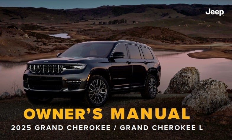 2025 Jeep Grand Cherokee (incl. L) Owner’s Manual Image