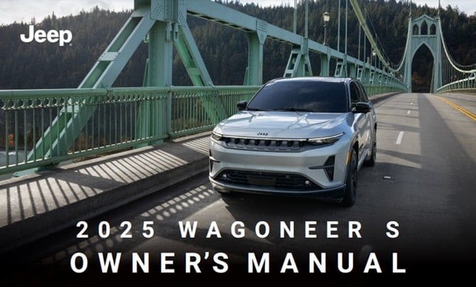 2025 Jeep Wagoneer S Owner’s Manual Image