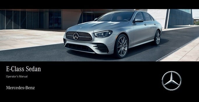 2025 Mercedes Benz E-Class Owner’s Manual Image