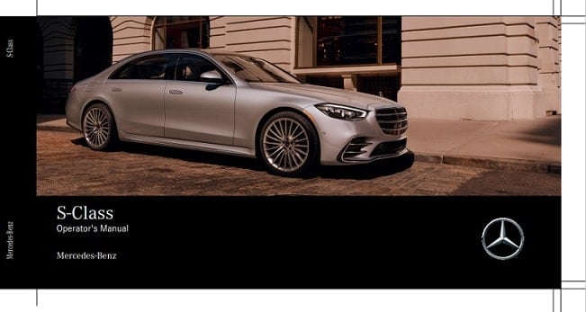 2025 Mercedes Benz S-Class Owner’s Manual Image