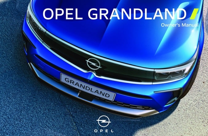 Genuine Vauxhall Grandland X Owner’s Manual Handbook Set – 2017-2021, Paper, UK