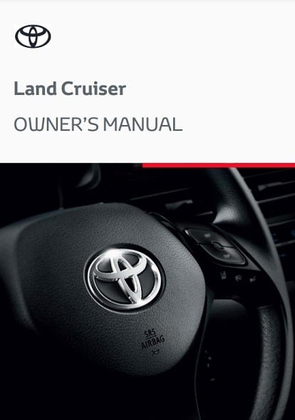 2025 Toyota Prado Owner’s Manual Image