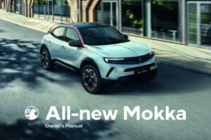 Genuine Vauxhall Mokka X Owners Manual Handbook – 2016-2021 Models (Paper)